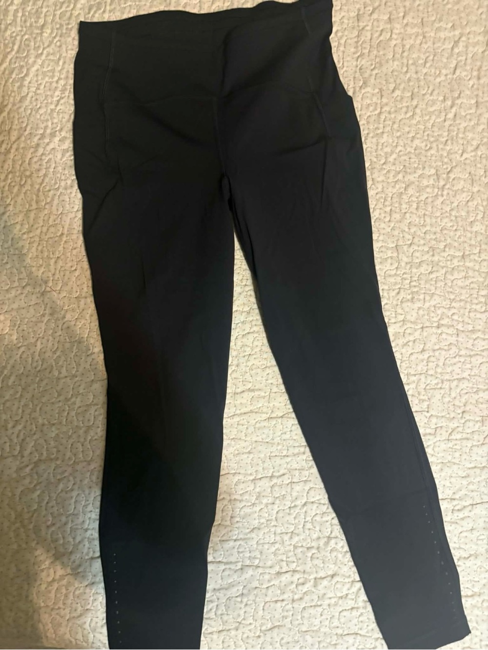 Black High-Waist Performance Leggings